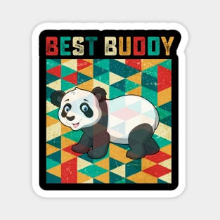 Best Buddy Panda Bear Magnet