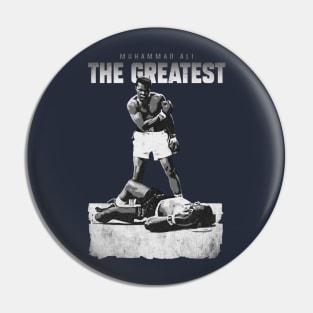 Muhammad Ali Classic Artwork III Pin