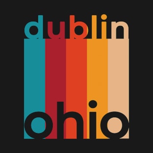 Dublin Ohio Retro T-Shirt