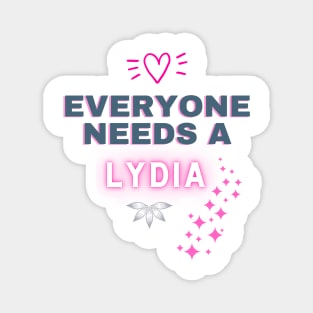 Lydia Name Design Everyone Needs A Lydia Magnet