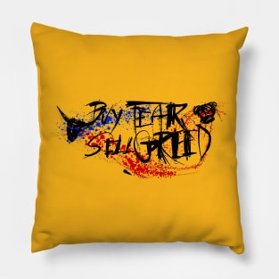 Buy Fear Sell Greed Pillow