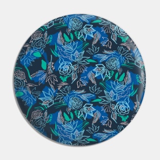 Matisse Ocean Flowers Pin