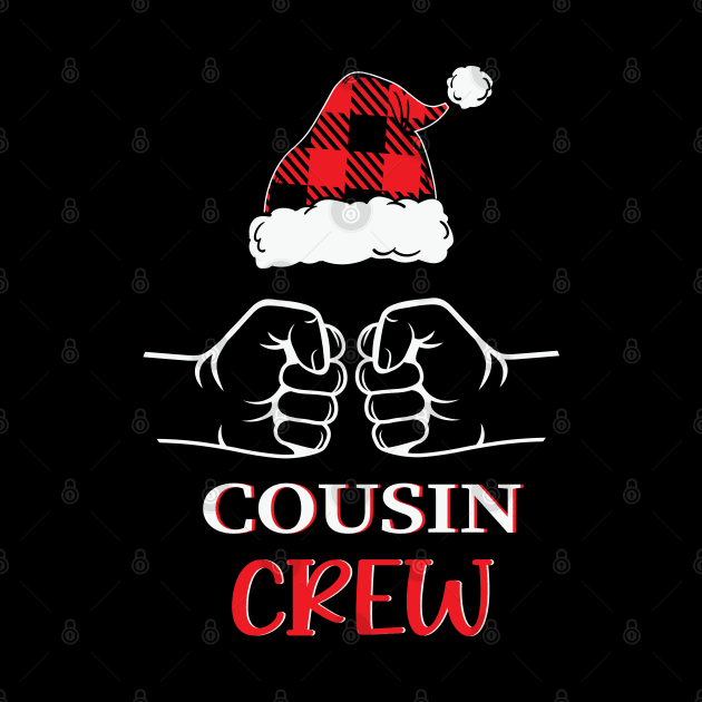 Cousin Crew Funny Matching Christmas Pajama by BadDesignCo