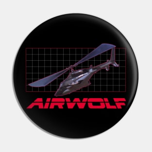 Airwolf Movie Vintage Pin