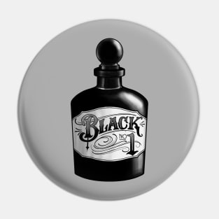 Black No. 1 Pin