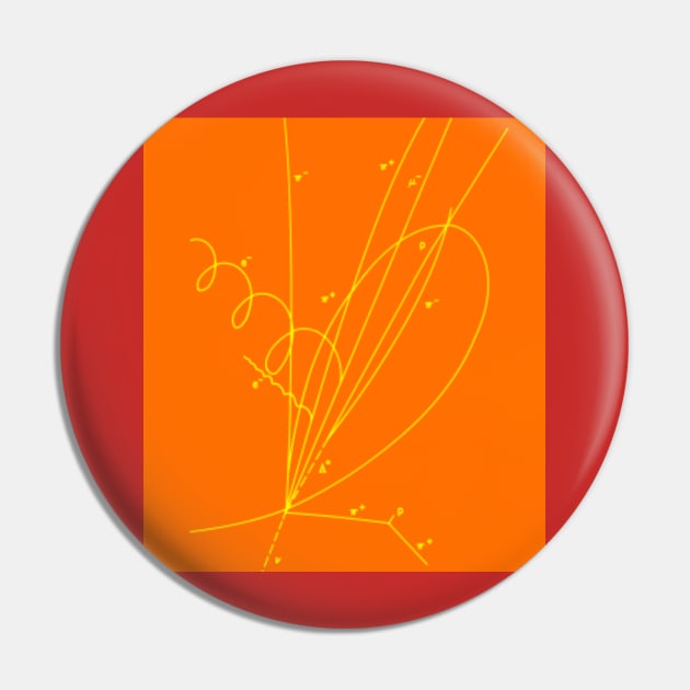 Discovery of Charmed Baryon Quark Quantum Physics Particle Orange