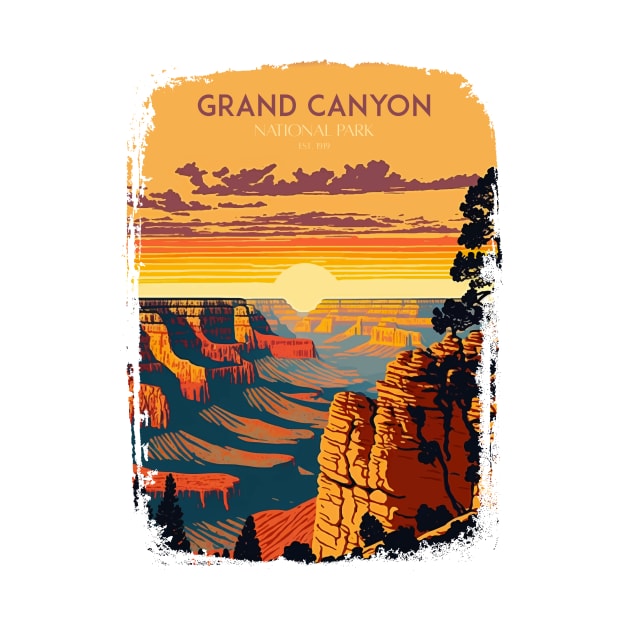 Grand Canyon National Park by Wintrly