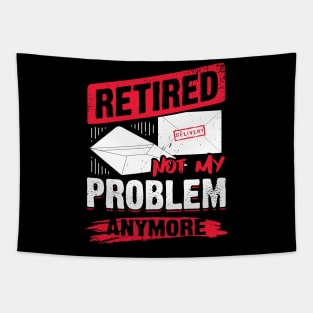 Postal Worker Retirement Postman Pensioner Gift Tapestry