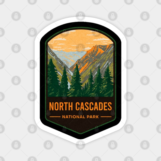 North Cascades National Park Magnet by JordanHolmes