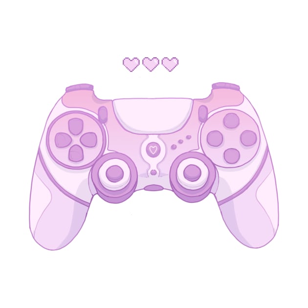 Cute game controller Purple by Avalon