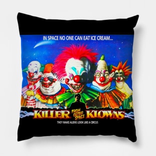 Killer Clowns From Outer Space Pillow