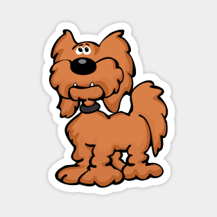 Goldendoodle Dog Cartoon Magnet