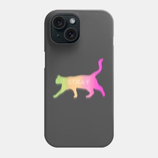 Stray Cat - Pastel Multicolor Phone Case