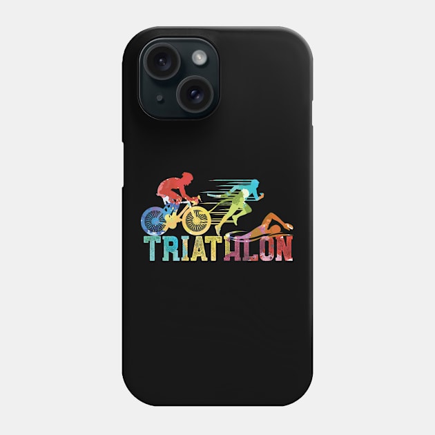 Triathlete Triathlon Phone Case by shirtsyoulike