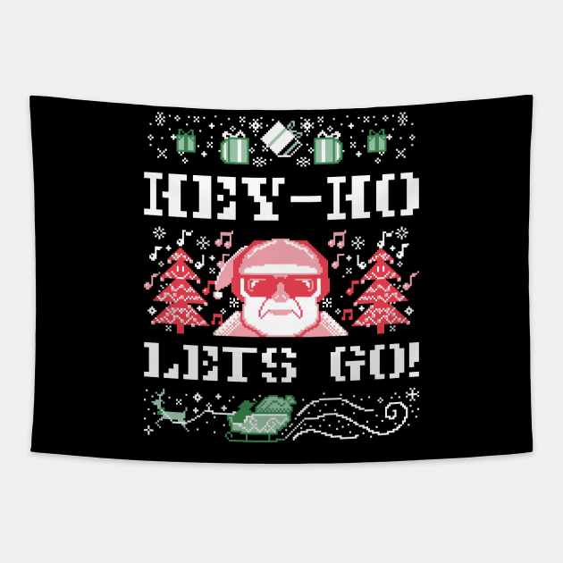 Santa ho ho ho Tapestry by sydorko