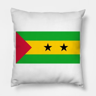 Flag of Sao Tome and Principe Pillow