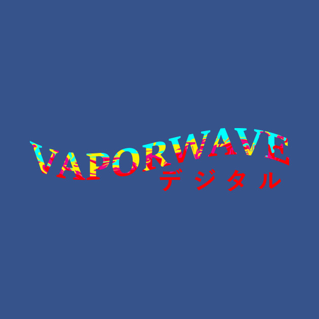 Disover Vaporwave Digital Color - Vaporwave - T-Shirt