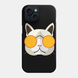 Cute Cat Face Mask Phone Case