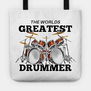 The Worlds Greatest Drummer Tote