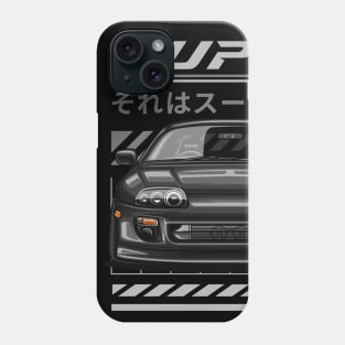 Supra MK4 JDM Legends (super black) Phone Case