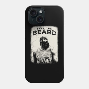 Fear the beard Phone Case
