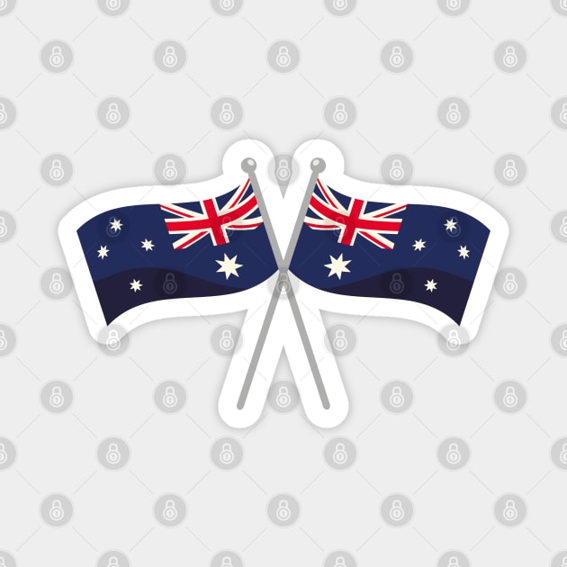 Australia day Magnet by Shop-now-4-U 