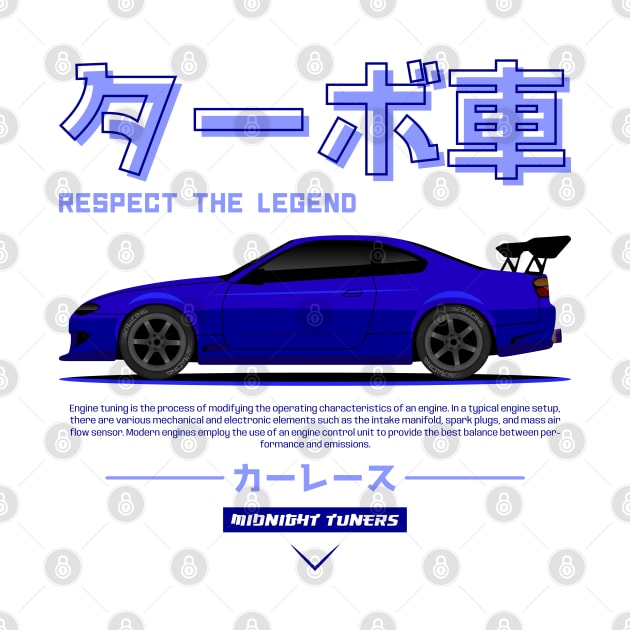 Blue JDM S15 S Chassis Legend by RacingSize