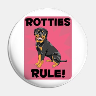 Rottweilers Rule! Especially for Rottweiler Dog Lovers! Pin