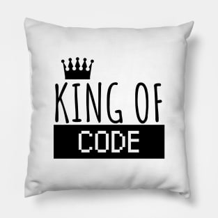 Develop King of code Pillow