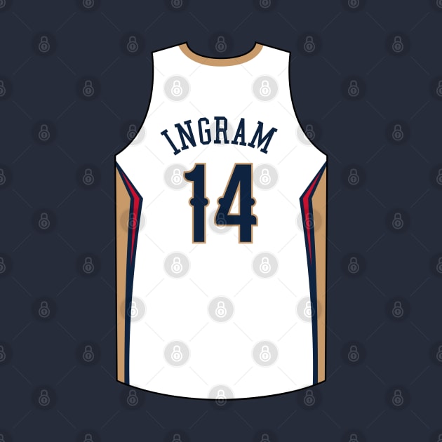 Brandon Ingram New Orleans Jersey Qiangy by qiangdade