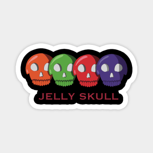 Jelly skull Magnet