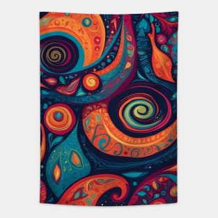 Spiral Pattern Tapestry