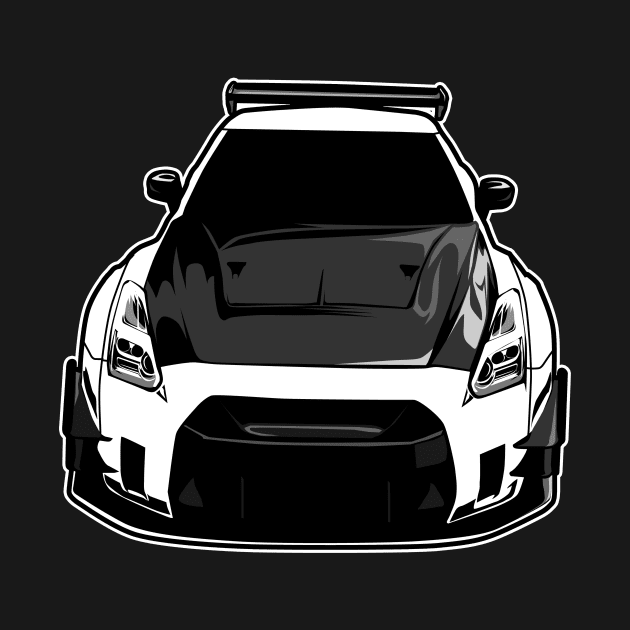 skyline r35 gtr godzilla jdm by ASAKDESIGNS