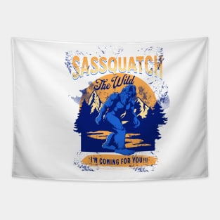 Cute Friendly sasquatch Tapestry