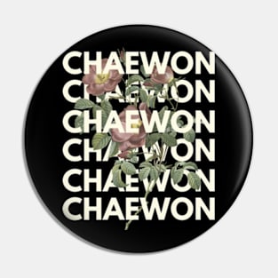 Flower Chaewon Le Sserafim Pin