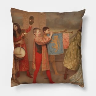 A Pageant of Childhood by Thomas Cooper Gotch Pillow