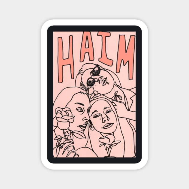 Alana Haim Magnet by zwestshops