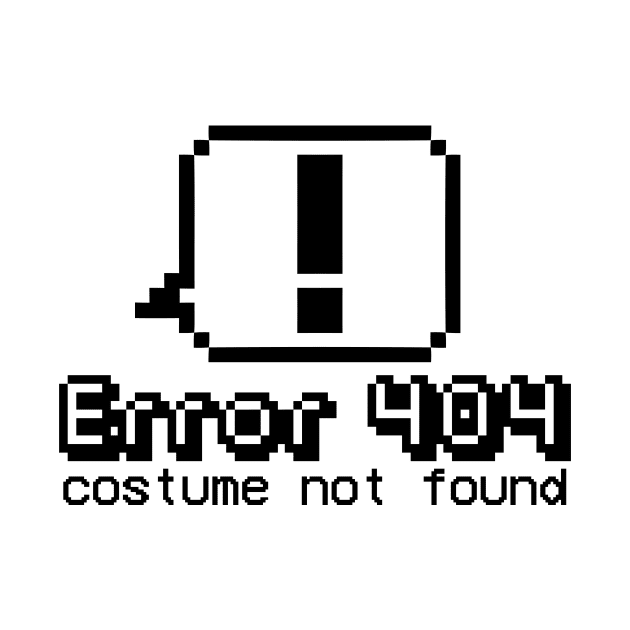 Error 404 Costume not found by hoopoe