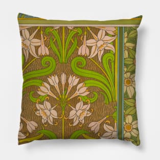 Vintage Flower Design Pillow