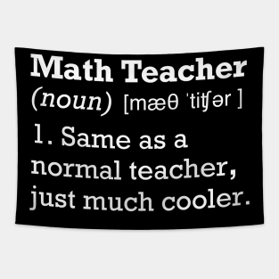 Funny Maths teacher Tapestry