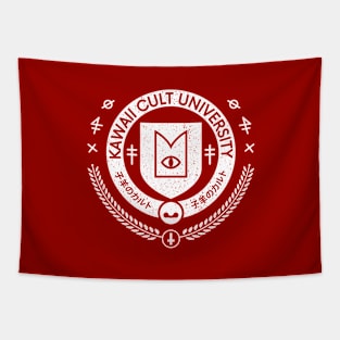 Kawaii Cult University Emblem Tapestry