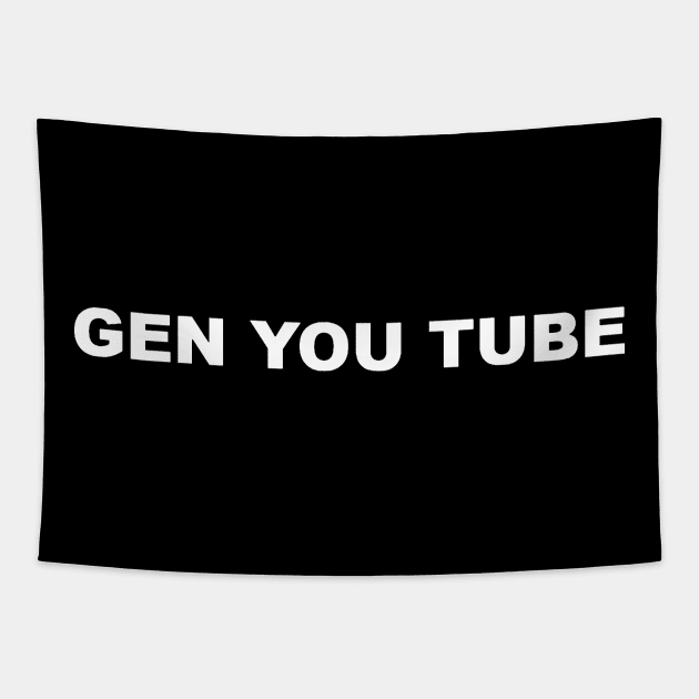 GEN YOU TUBE Tapestry by Mandalasia