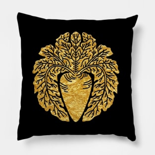 Japanese Mon Mamuki Daikon Pillow