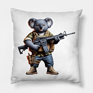 Tactical Koala Pillow