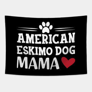 American Eskimo dog mama Tapestry