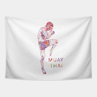 Man muay thai boxing Tapestry