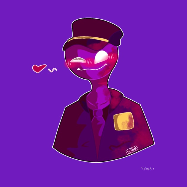 Purple guy by TheUntamed_Hyenaden