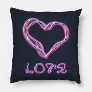 Love.Steel heart Pillow