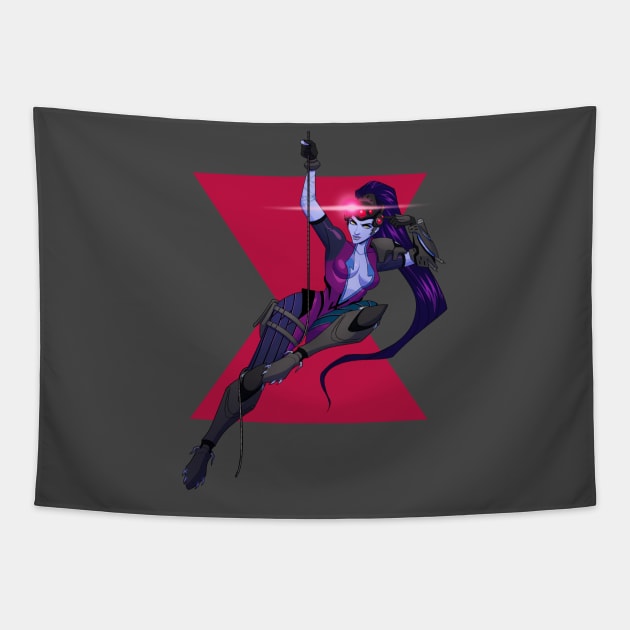 Widowmaker Tapestry by savodraws