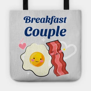 Breakfast Couple Tote